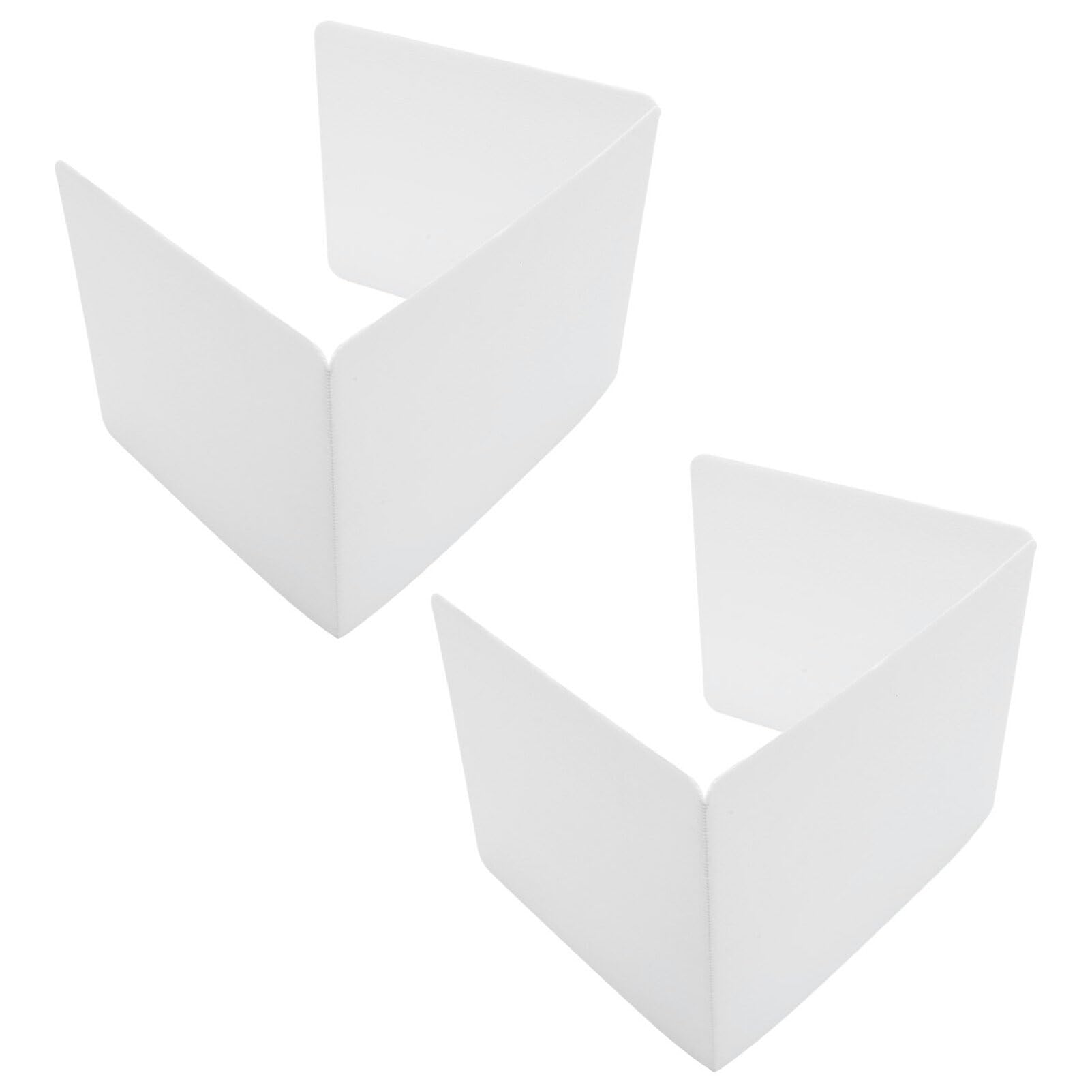 MAGICLULU Music Calendar 2pcs Classroom Privacy Shields Plastic Desk Dividers Classroom Dividers Panel Privacy Folders Screen Partition for Study Test Home