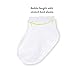 Goldbug Kids 16-Pack Grow-With-Me Socks - Multi Size Pack - Cotton Stretch Non-Slip Gripper Socks (0-3 & 3-12 Months, Grey, Pink)