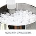 250 Count Sous Vide Balls with 2 Clips, Dry Bag - For ChefSteps Joule, Anova, Water Container Cook