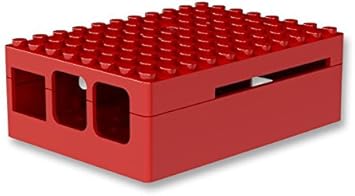 Pi-Blox Caso de Lego para Raspberry Pi - Rojo: Amazon.es: Informática