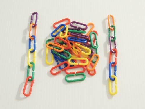 C-links Bird/parrot Toy Parts 50 Pieces by Jungle Beaks