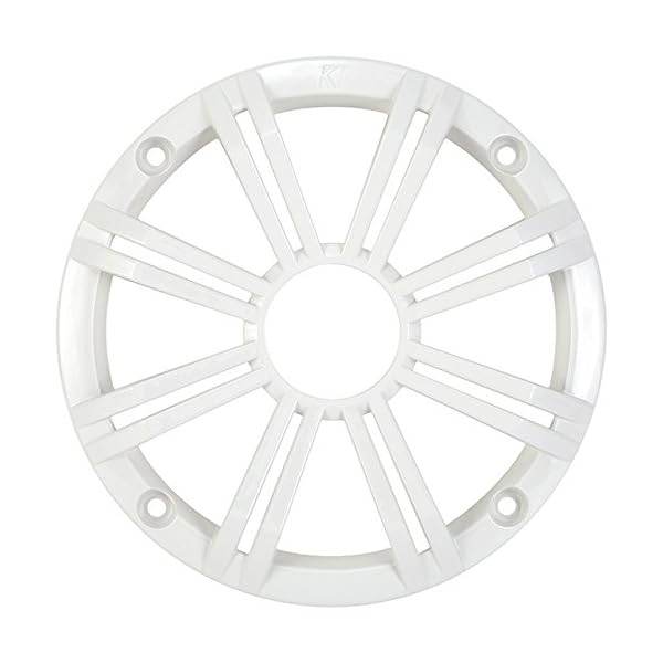 New-41KM84LCW-8-300-Watt-4-Ohm-LED-Marine-Audio-Coaxial-Speakers-Stereo-KM8