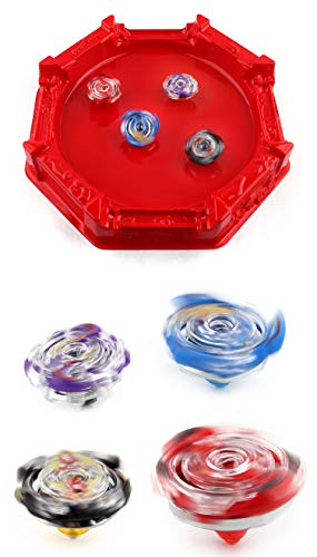 Bey Blade Burst Battling Top Metal Fusion Starter Battle Evolution Attack Set with Launchers and Arena Included - Thumbnail 3