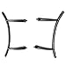 Boldclash Full Replacement Spare Parts 4pcs CW CCW Motor + 8pcs Blade Propeller + Protective Cover + Landing Skit Gear for JJRC H31 Quadcopter