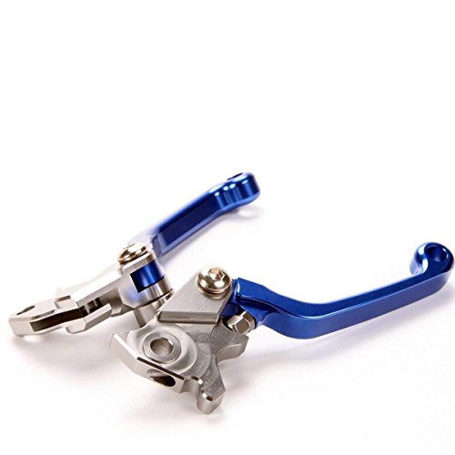 image for motor-mh Blue Pivot Dirt Bike Brake Clutch Levers for Yamaha TTR 125L/