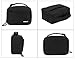 MIER Kids Insulated Lunch Box Bag Small Cooler Lunch Bag for Boys, Girls, Can Clip onto Backpack, Tote, Strollers, Black