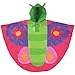 Stephen Joseph Girls' Little Rain Poncho, Butterfly