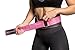 Iron Bull Strength Women Weight Lifting Belt - High Performance Neoprene Back Support - Light Weight & Heavy Duty Core Support for Weightlifting, Crossfit and Fitness (Black/Pink, X-Small)