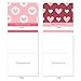 The Best Card Company - 10 Boxed Valentine Note Cards with Envelopes - Loving, Heartfelt Assorted Greeting Cards for Valentine's Day (4 x 5.12 Inch) - Heartfelt M3058VDG-B1x10
