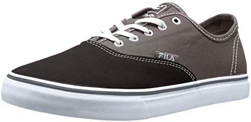 fila black canvas shoes