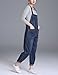 Yeokou Women's Casual Denim Cropped Harem Overalls Pant Jeans Jumpsuits