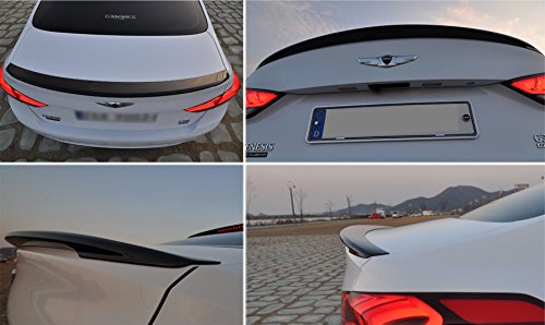 Sell by Automotiveapple, DALLIZA Rear Trunk Lip Spoiler PAINTED 1-pc For 2015 Hyundai Genesis Sedan (YW6 - Mable White)