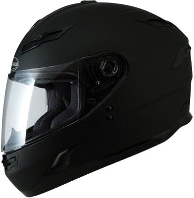 GMAX GM78 Men's Full Face Motorcycle Helmet - Flat Black / Large
