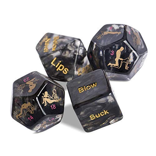 4PCS Romantic dice Position Game Ã¨rÃ¶tÃ­c Toys