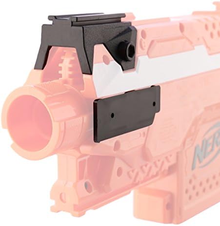 PeleusTech Worker Front and Side Rail Adapter Picatinny Base Set for Nerf Stryfe Blaster - Black
