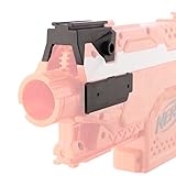 PeleusTech Worker Front and Side Rail Adapter Picatinny Base Set for Nerf Stryfe Blaster - Black