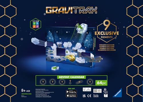 Ravensburger GraviTrax Adventskalender - Ideal für GraviTrax Anfänger und Fans, Konstruktionsspielzeug für Kinder ab 8 Jahren 4