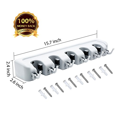 2 LETMY+Broom+Holder+Wall+Mounted
