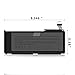 Lizone 6000mAh A1331 Laptop Battery for 2009 2010 Apple MacBook 13 A1342 White Pre-Unibody MC516 MC207 A1331 battery -Li-Polymer 10.95V/65.5Wh
