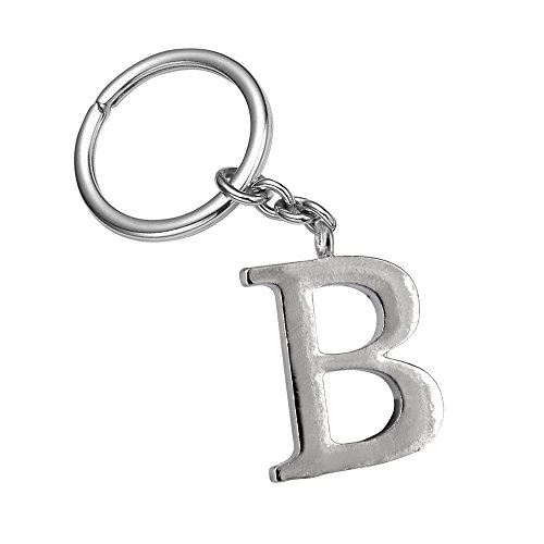 Z523_B New Arrival Adorable Alphabet Initial Letter B Keychain Key Ring