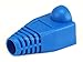 Monoprice [50pcs] RJ-45 Color Coded Strain Relief Boots - BLUE
