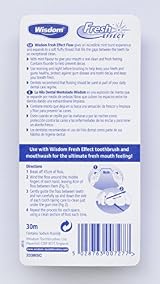 Wisdom Fresh Effect Floss 30 m Pack of 1 Mint Expanding Soft Fluffy view 2