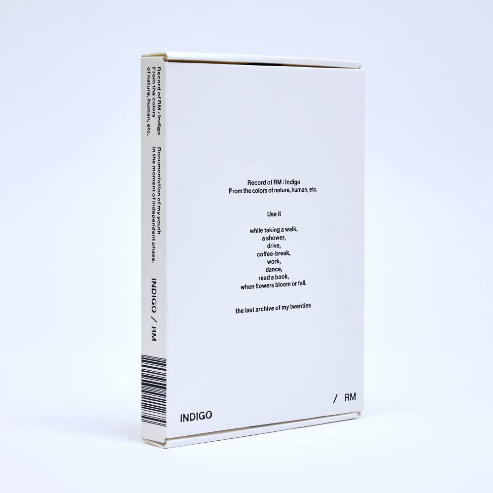 RM BTS - Indigo [Book Edition] Album+Gift Photocards