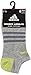 adidas Women's Superlite No Show Socks (6-Pair) -2020, Medium Heather Grey/Semi Solar Yellow/Flash Red/Sh