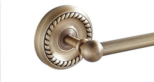 Single Towel Bar Rack for Bathroom Hardware by BLISSPORTE Hand Towel Bar Holder 24" Solid Brass Wall Mount Towel Hanger Rustproof,Brushed Bronze