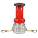 Aluminum 2" Camlock Fitting Coupling With Heavy-Duty Plastic Fire Nozzle primary