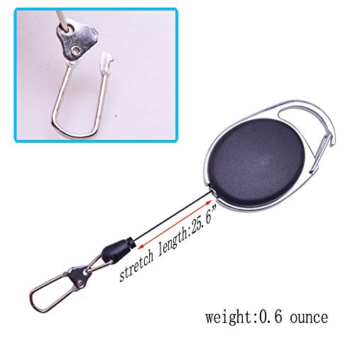 SUNNYGO Angelzange und Angelschnur Schnellknoten Multifunktions-Werkzeug 4-in-1 Fliegenschnurschneider mit Zinger… – Bild 7