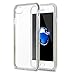 iPhone 7 Case, 2 pack CHIENTUNG Apple iPhone 7 Case (Dark Blue and Clear) 99.9% Transparent Cover Shock-Absorbing Bumper and Anti-Scratch Case Dark Blue Protective and Slim-Fit Case for iPhone 7
