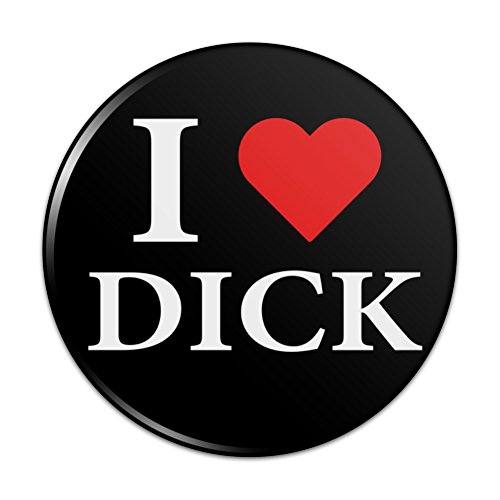 I Love Dick Heart Pinback Button Pin Badge - 3