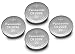 (4pcs) PANASONIC Cr2032 3v Lithium Coin Cell Battery for Misfit Shine Sh0az Personal Physical Activity Monitor