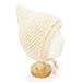 Happy Tree Baby Pixie Hat Toddler Bonnet Warm Knit Infant Winter Hat Cotton Lined Beanie Cap, Beige