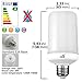 TMAM LED Flame Effect Light Bulb - LED Flickering Flame Light Bulbs, Simulated Decorative Light Atmosphere Lighting Vintage Flaming Light Bulb, Gravity Sensor-Upside Down, E26, 3 Modes,(1 Pack)
