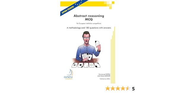 Amazon Com Abstract Reasoning Mcq For European Institution Competitions French Edition 9782918796220 Hetru Emmanuel Books
