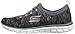 Skechers Sport Women's Glider Deep Space Fashion Sneaker,Charcoal/Coral,9 M US