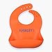Hangry Silicone Bib Set with Pocket for babies and toddlers - Waterproof, Stainproof, Easy to Clean - 2 bibs with 2 FREE silicone spoons!