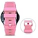 Bands for SAMSUNG Gear S3 Frontier / Classic Watch Silicone Bracelet Rose Gold Buckle, Sports Silicone Band Strap Replacement Wristband For Samsung Gear S3 Frontier / S3 Classic (Blush Pink-RGB)
