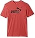 PUMA Men's No 1 Logo Perferated Graphic T-Shirt