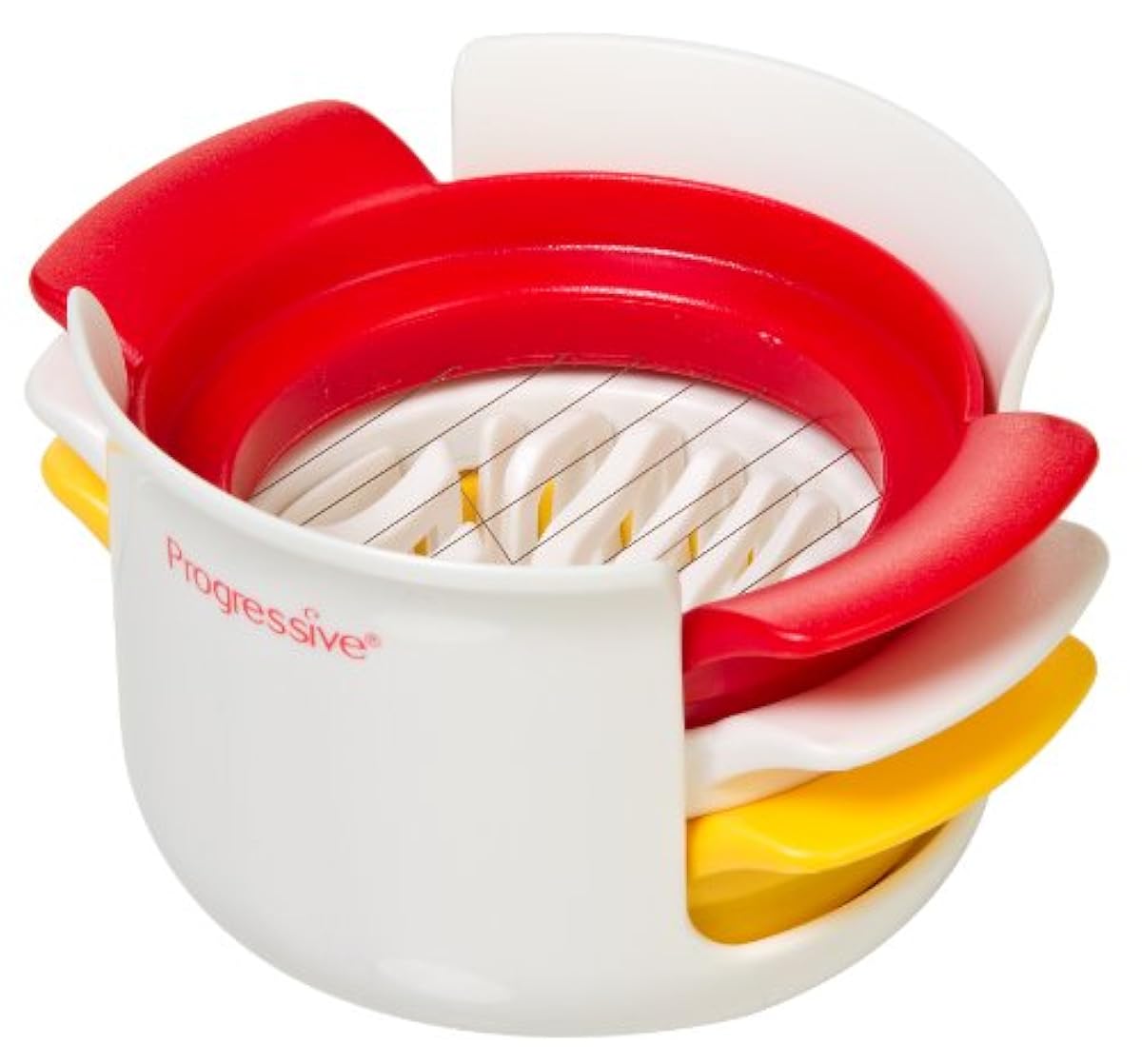 Hard Boiled Egg Slicer Stainless Wired 3in1 Cutter Easy Manual