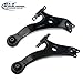 DLZ 2 Pcs Suspension Kit-2 Front Lower Control Arm Compatible with Lexus ES300 ES330 RX330 RX350 RX400h 2002-2006 Toyota Camry 2004-2007 Toyota Highlander 2004-2008 Toyota Solara K620334 K620333