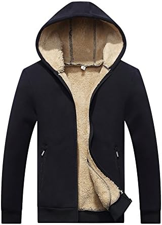 men's heavyweight sherpa lined hoodie