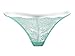 Ayaya Sexy Lace Lingerie T-back Thongs Pack of 5 (M, Muti-color)