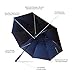 Fit Active Sports Golf Umbrella 62-Inch Large Oversized Double Canopy Vented Windproof Automatic Open Stick Umbrella for Men and Women - Waterproof