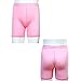 AUSDU 6 Pack Dance Shorts Girls Bike Short Breathable and Safety 6 Color