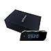 UMANOR Wireless Security Wi-Fi Hidden Camera Clock - HD 1080P Video Spy Camera Clock with Motion Activated Alarming Live Video Viewing Nanny Cam