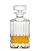 Godinger Whiskey Decanter, Liquor Decanter, with Stopper, Barware & Drinkware ,for Liquor, Wine, Bourbon, Scotch & Cocktails Oxford Crystal Collection