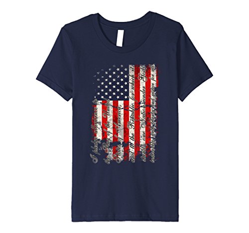 Kids vintage american flag shirt pledge of allegiance tee tshirt